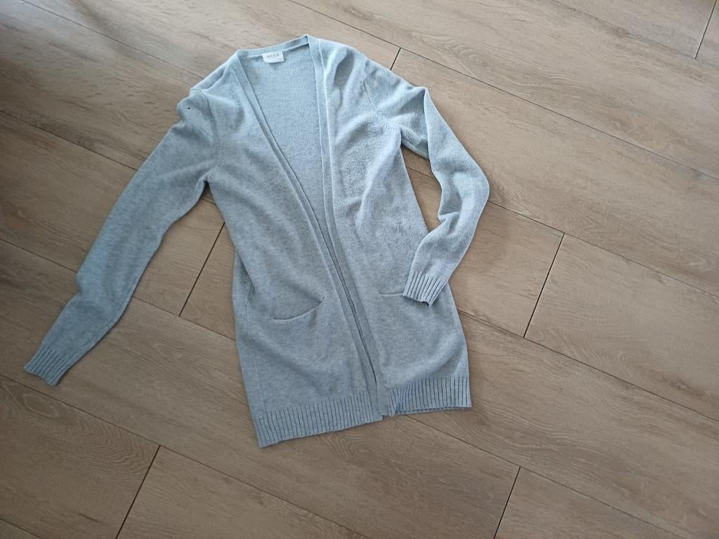 Vest Vila maat M, izgs, Kleding | Dames, Positiekleding, Zo goed als nieuw, Maat 38/40 (M), Grijs, Ophalen of Verzenden