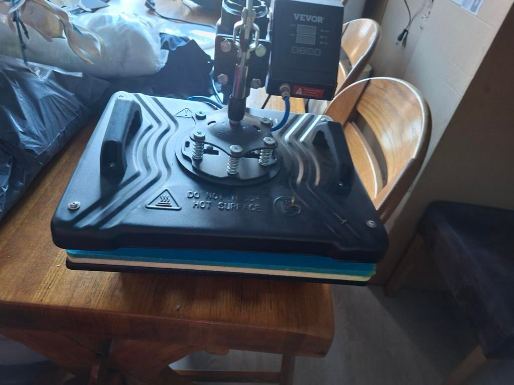 Warmte pers voor kleding, Hobby en Vrije tijd, Kledingapplicaties en Hotfix, Ophalen, Zo goed als nieuw, Overige typen