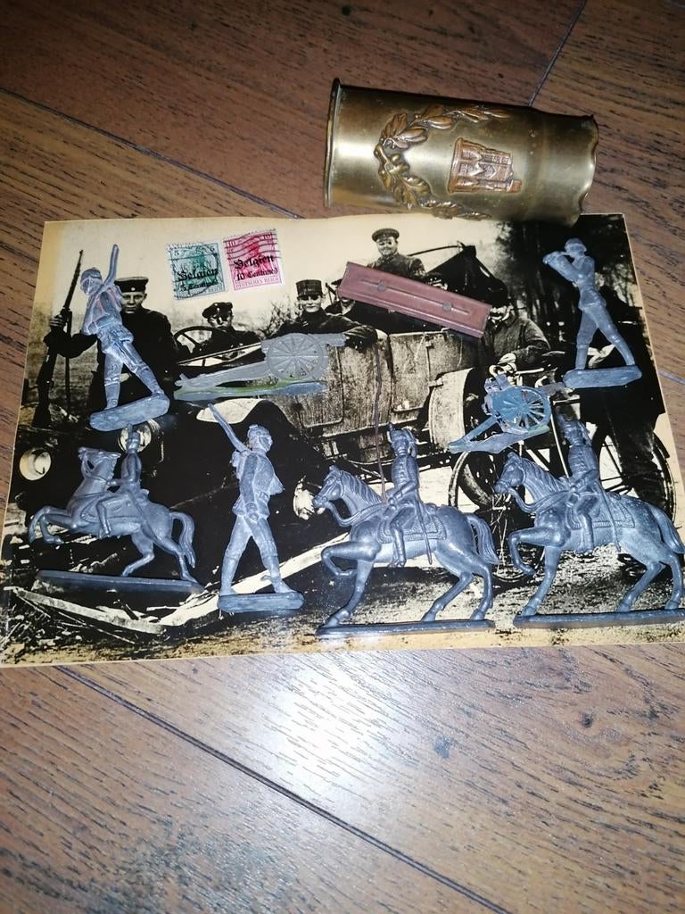 Lotje WO1 Duits-Frans, Ophalen of Verzenden, Duitsland, Hulzen of Bodemvondsten