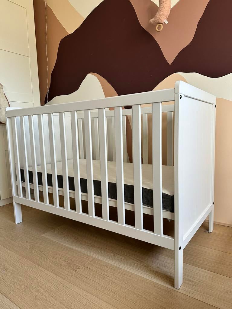 Baby bedje ledikant Ralph II wit, Ophalen, Zo goed als nieuw