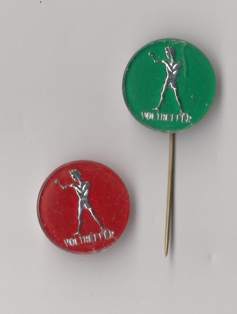 Voltreffer Box Boksen Boxen speldjes, Verzamelen, Gebruikt, Niet vindbaar, Niet vindbaar, Speldje of Pin