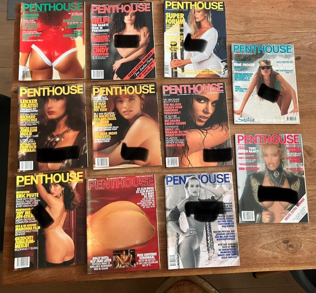 penthouse 1993, Ophalen of Verzenden, Gelezen, Overige typen
