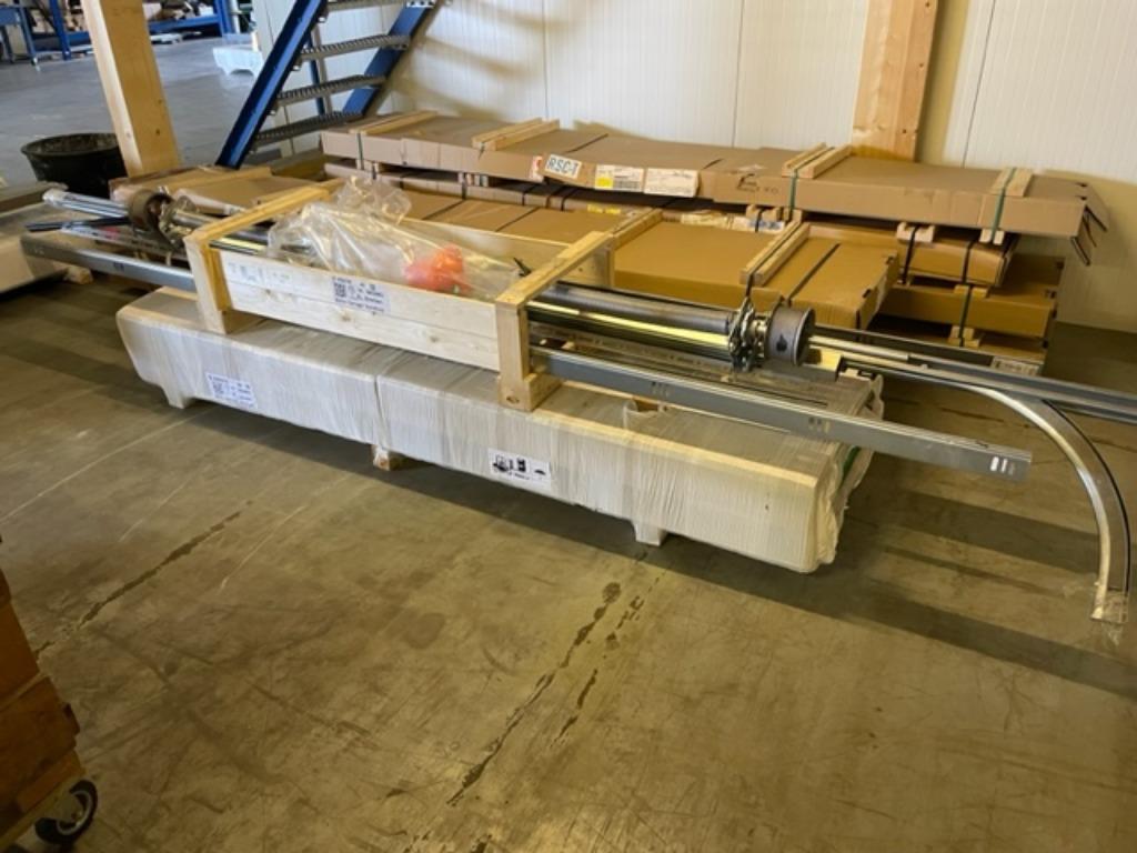 Elektrische Industriedeur Br. 2355 x H. 3250 NIEUW, Ophalen, Glas, 120 cm of meer, 215 cm of meer