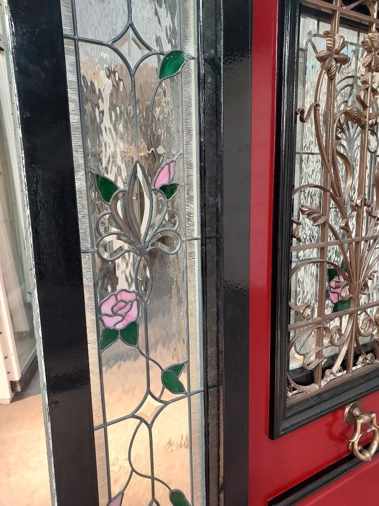 Roostervoordeur Glaslood Hr++ Bezorge factuur mogelijk, Ophalen of Verzenden, Glas, 120 cm of meer, 215 cm of meer