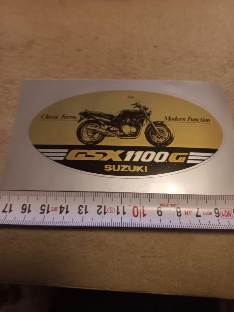 Suzuki gsx1100, Ophalen of Verzenden, Zo goed als nieuw