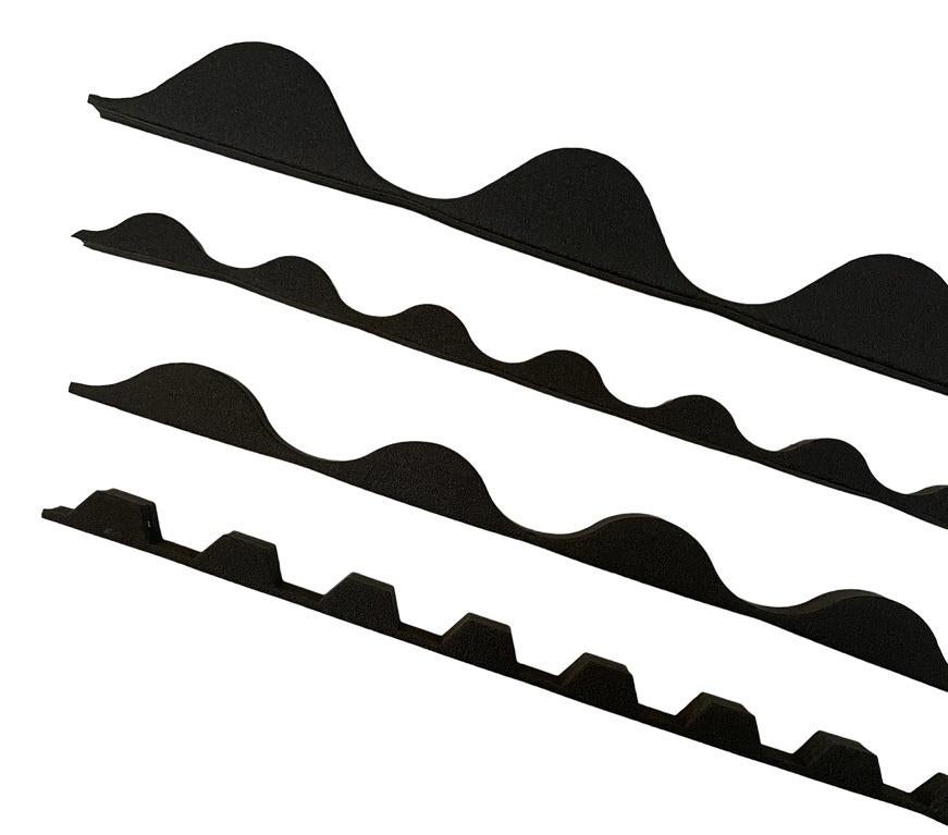 Schuimprofiel - vulstroken voor golfplaten – 10 stroken, Doe-het-zelf en Verbouw, Dakpannen en Dakbedekking, Kunststof, Nieuw