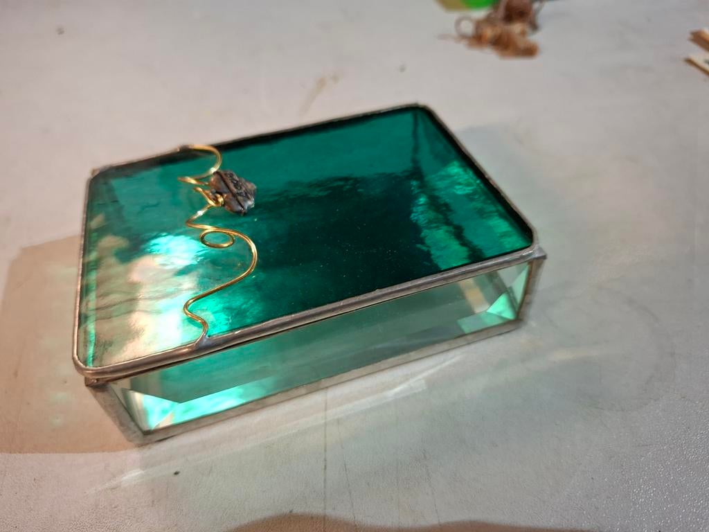 Antiek sieradendoosje, Ophalen of Verzenden