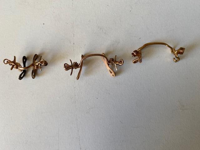 bril monturen Antiek - type Pice Nez, Overige merken, Overige kleuren, Nieuw, Ophalen of Verzenden