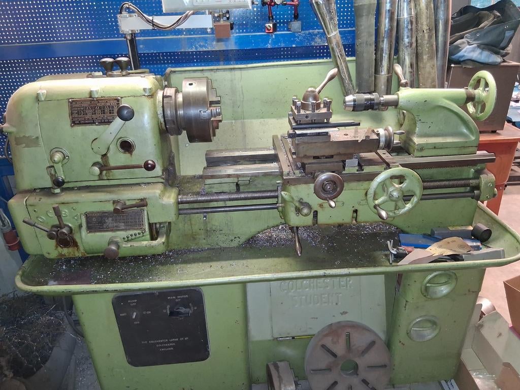 Gezocht: vaste bril colchester student 6, Ophalen of Verzenden, Metaaldraaibank