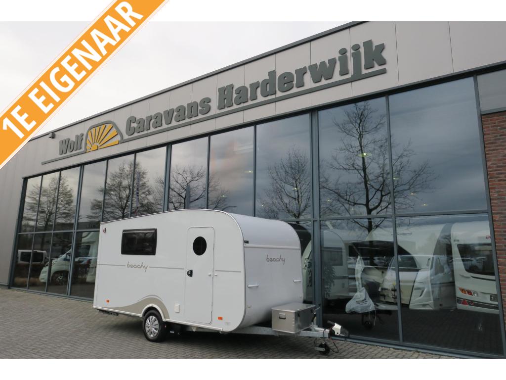 Hobby Beachy 450 MOVER+LUIFEL+WC+TOPPER, Hobby, Bedrijf, Treinzit, 750 - 1000 kg