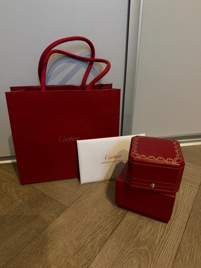 Cartier Love ring maat 53 – origineel, Ophalen of Verzenden, Roze, Dame, Goud