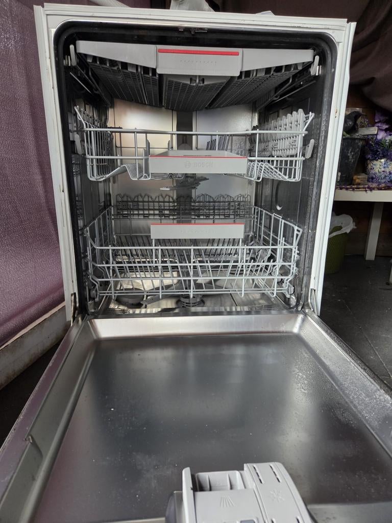 Bosch inbouw vaatwasser SilencePlus, Ophalen, Inbouw, Minder dan 85 cm