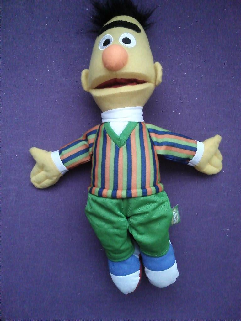 SESAMSTRAAT Knuffel BERT UIT 2017. 35 CM **Nieuw**, Ophalen of Verzenden, Nieuw, Overige typen