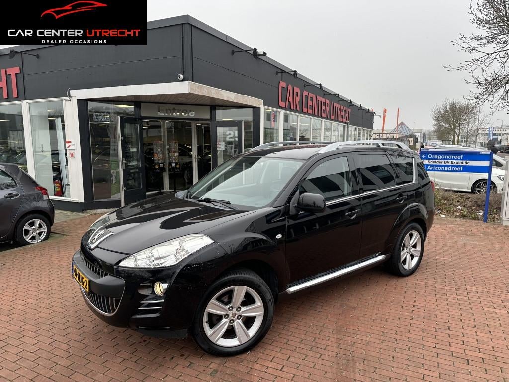 Peugeot 4007 2.2 HDiF Platinum| €500,- KORTING PAASACTIE |, Euro 5, Gebruikt, Zwart, 7 stoelen