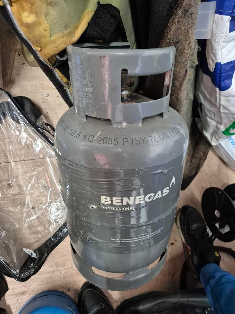 Benegas Professional Gasfles 10.6 KG - Leeg, Ophalen