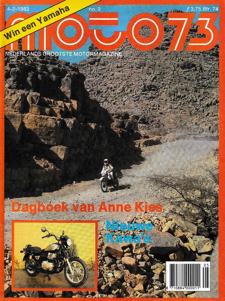 Moto73 1983 nr3, Ophalen of Verzenden, Gelezen, Algemeen