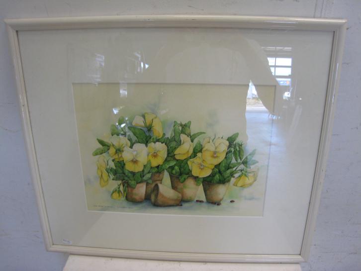 Aquarel van A, van Wingerden, 63x53