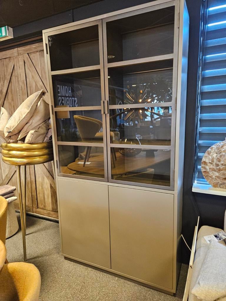 Viterine kadt strak verlichting taupe, Ophalen of Verzenden, Nieuw, 25 tot 50 cm, 200 cm of meer