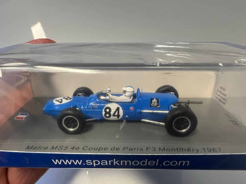 Spark Matra MS5 4e Coupe de Paris F3 Montlhéry 1967, Ophalen of Verzenden, Gebruikt, Formule 1