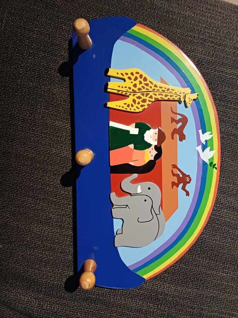 Ark van Noach kapstok, Ophalen of Verzenden, Kapstokje