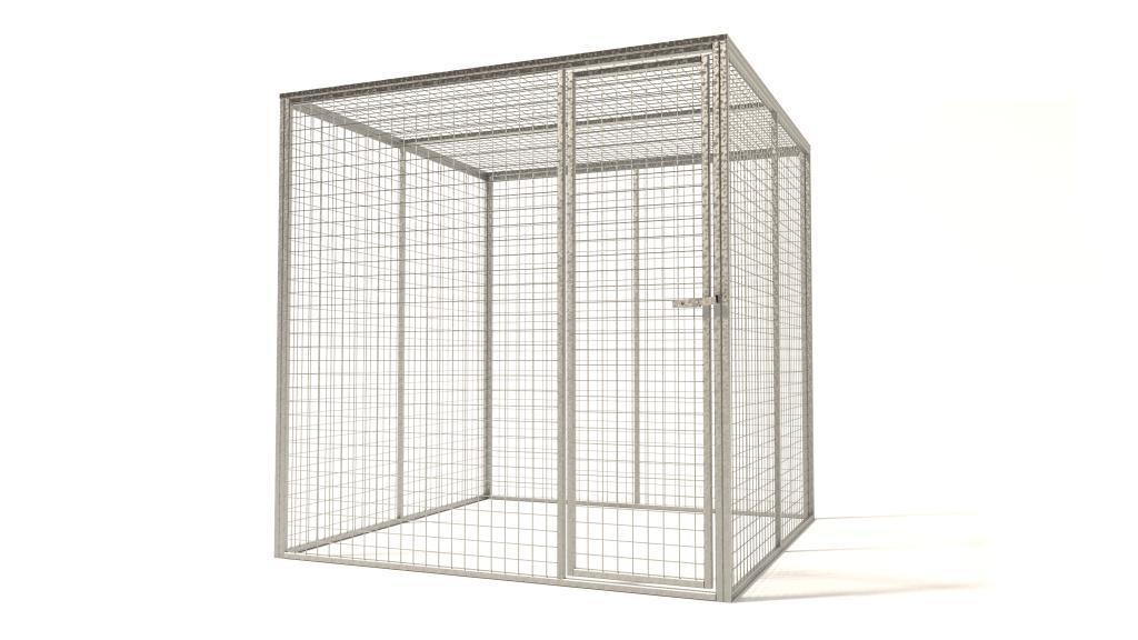 Papegaaienkooi Gegalvaniseerd, Dieren en Toebehoren, Vogels | Hokken en Kooien, Ophalen of Verzenden, Nieuw, Metaal, Vogelkooi