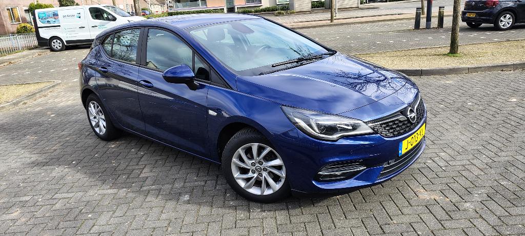 Opel Astra K 1.2 Turbo 110 pk – 2020 – 60.604 km – Blauw, Auto's, Opel, Voorwielaandrijving, Stof, 1199 cc, Blauw