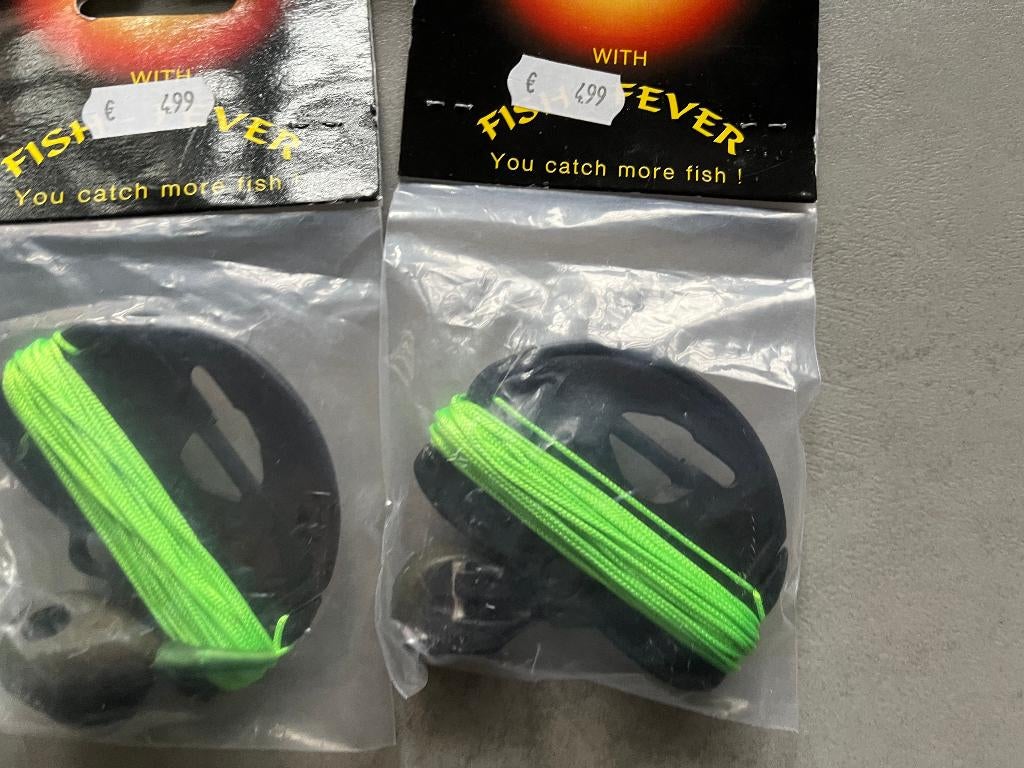 adv 208 / NIEUW set 7 verpakkingen toploodsetjes, Ophalen of Verzenden, Nieuw, Dobber of Lood