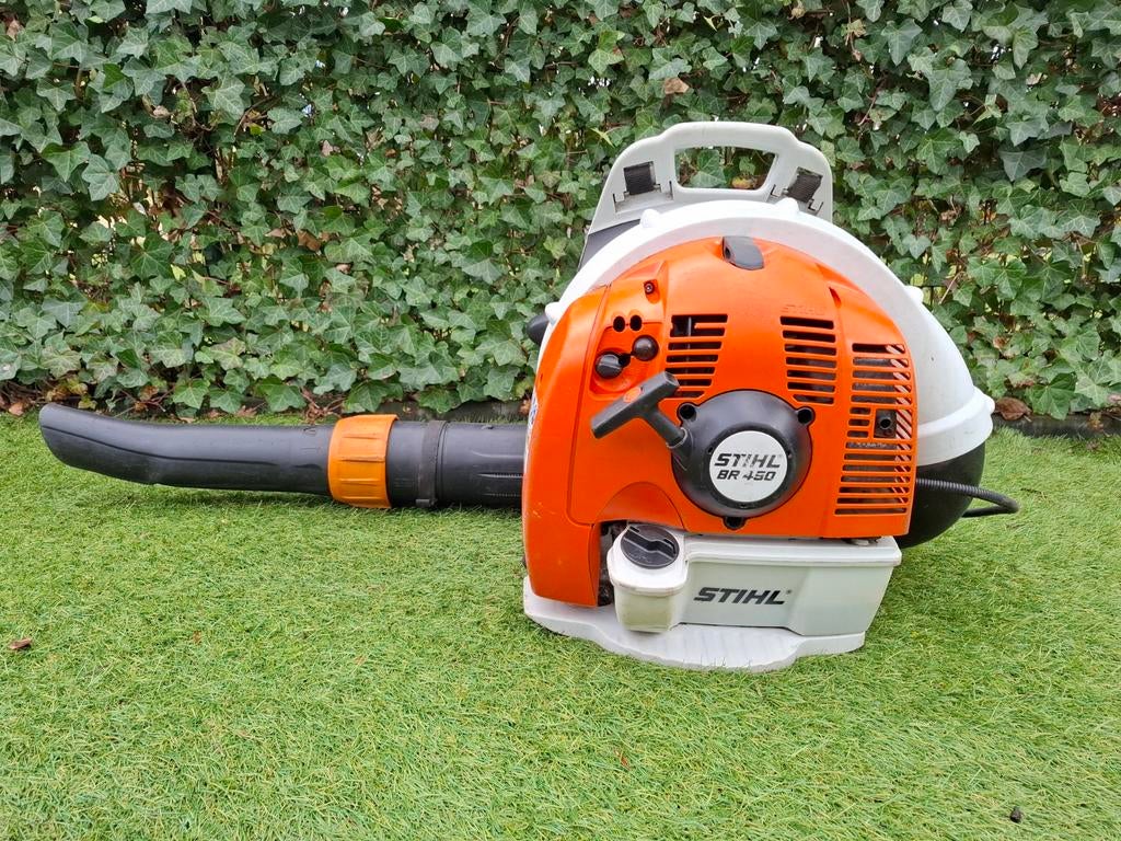 ✅️ Stihl br 450 bladblazer, Gebruikt, Ruggedragen, Ophalen of Verzenden, Stihl
