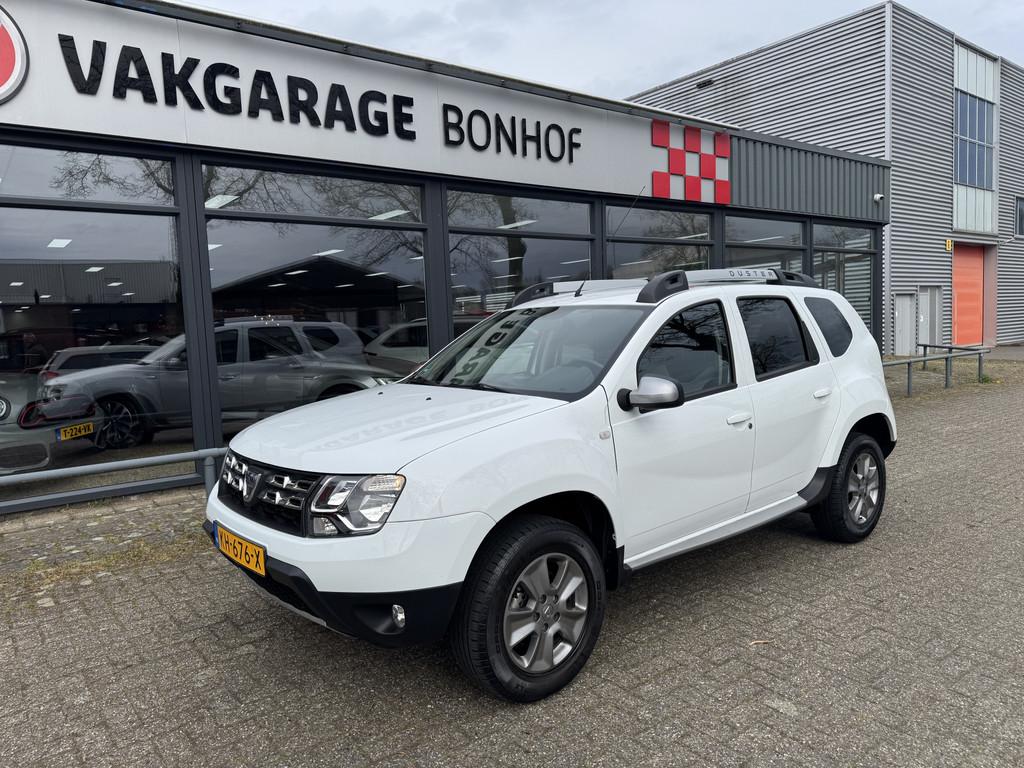 Dacia Duster 1.2 TCe 4x2 Lauréate CRUISE-AIRCO (bj 2017), Auto's, Dacia, Voorwielaandrijving, Stof, Gebruikt, Euro 6