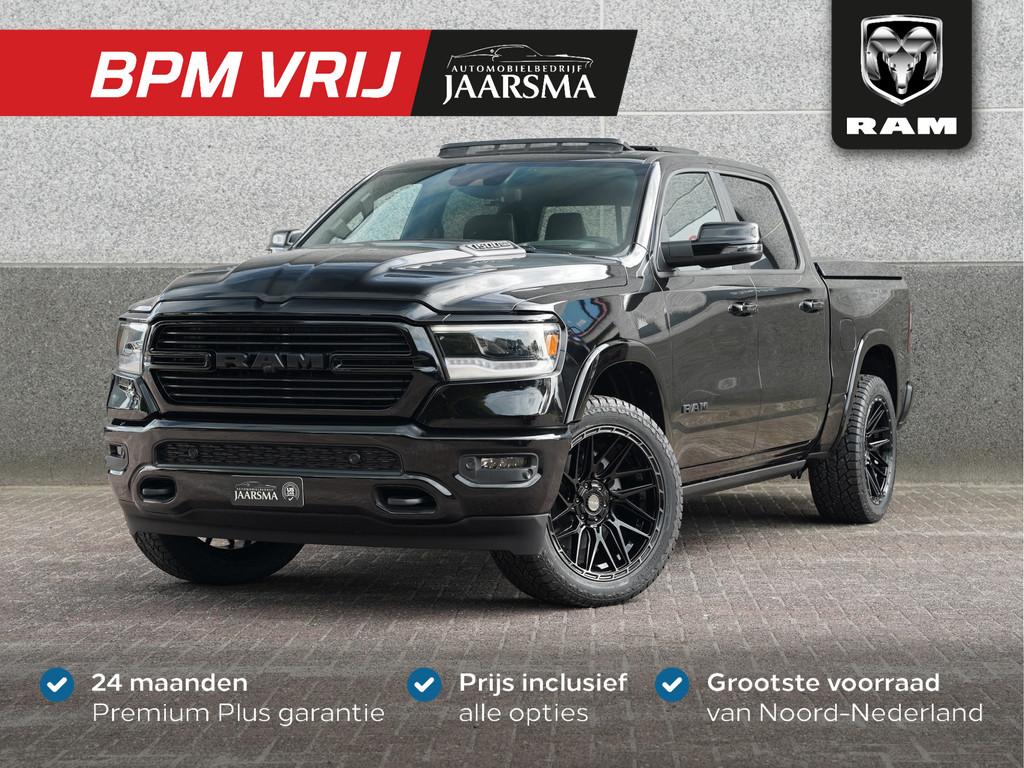 Dodge Ram 1500 5.7L V8 Laramie Night 4x4 CrewCab Incl. 4Play, Auto's, Automaat, Adaptive Cruise Control, 2460 kg, 5654 cc