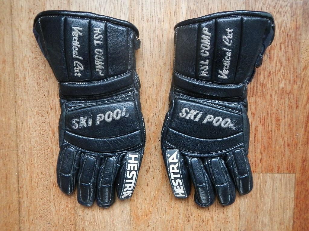 Hestra Vertical Cut Jr. 5 Finger handschoenen, mt 6, Zo goed als nieuw, Carve, Kleding, Skiën