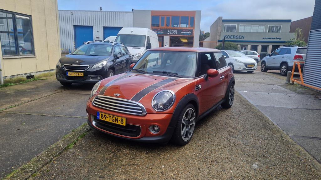Mini Mini 1.6 One Red Hot, Auto's, Mini, Voorwielaandrijving, Euro 5, Stof, 4 stoelen