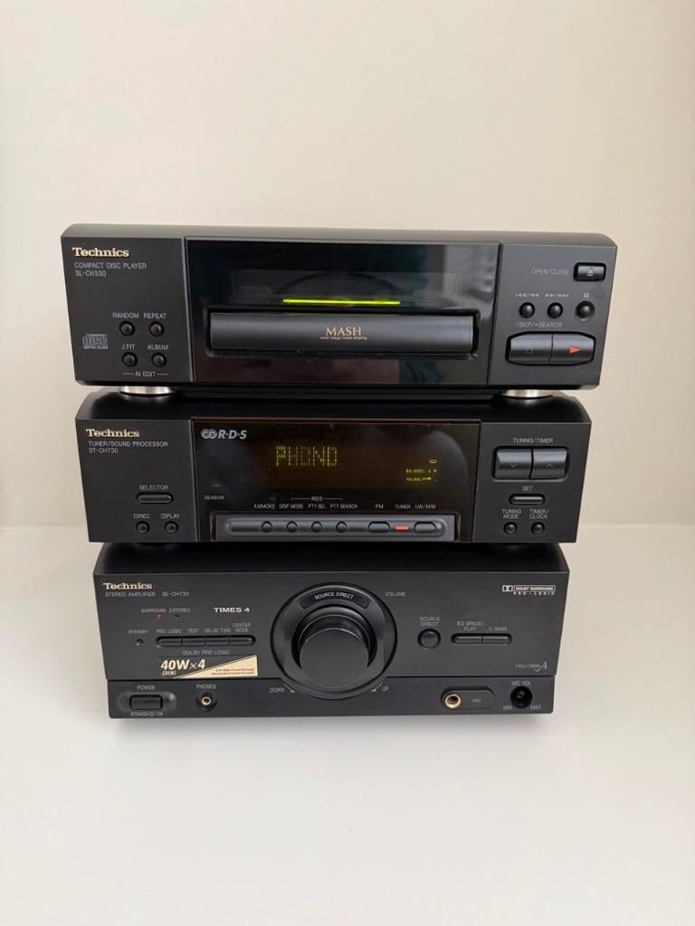 Technics CH730 stereo set compleet nette staat, Audio, Tv en Foto, Stereo-sets, Ophalen of Verzenden, Zo goed als nieuw, Tuner of Radio