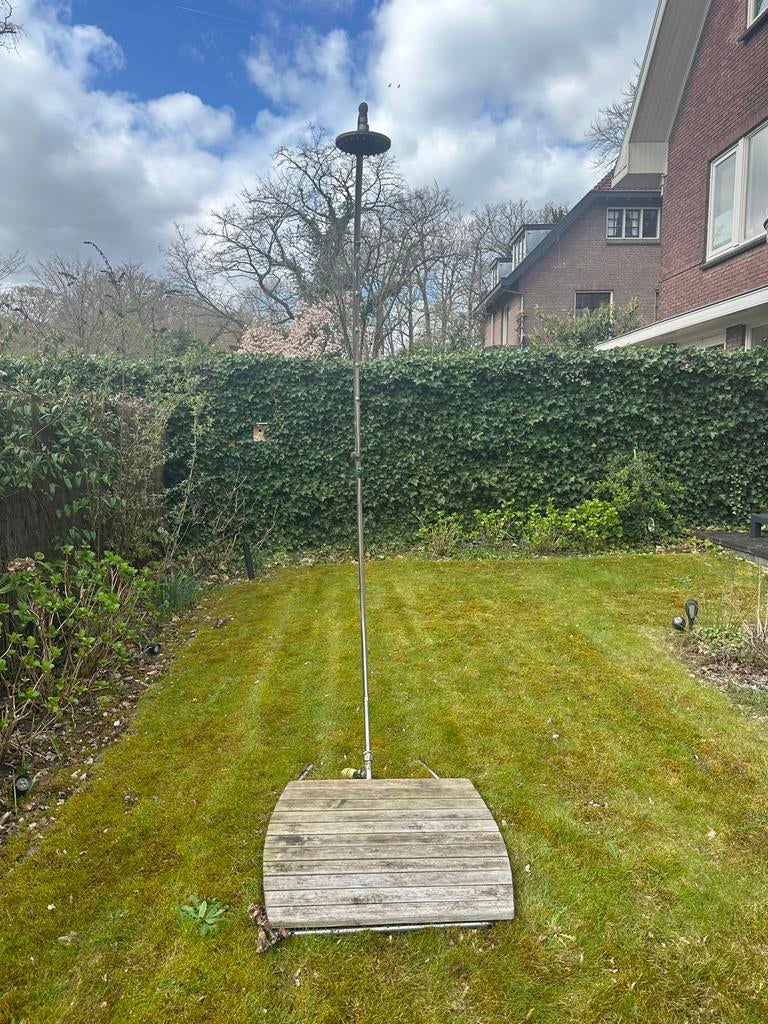 Buitendouche met houten vlonder, Ophalen of Verzenden, Gebruikt