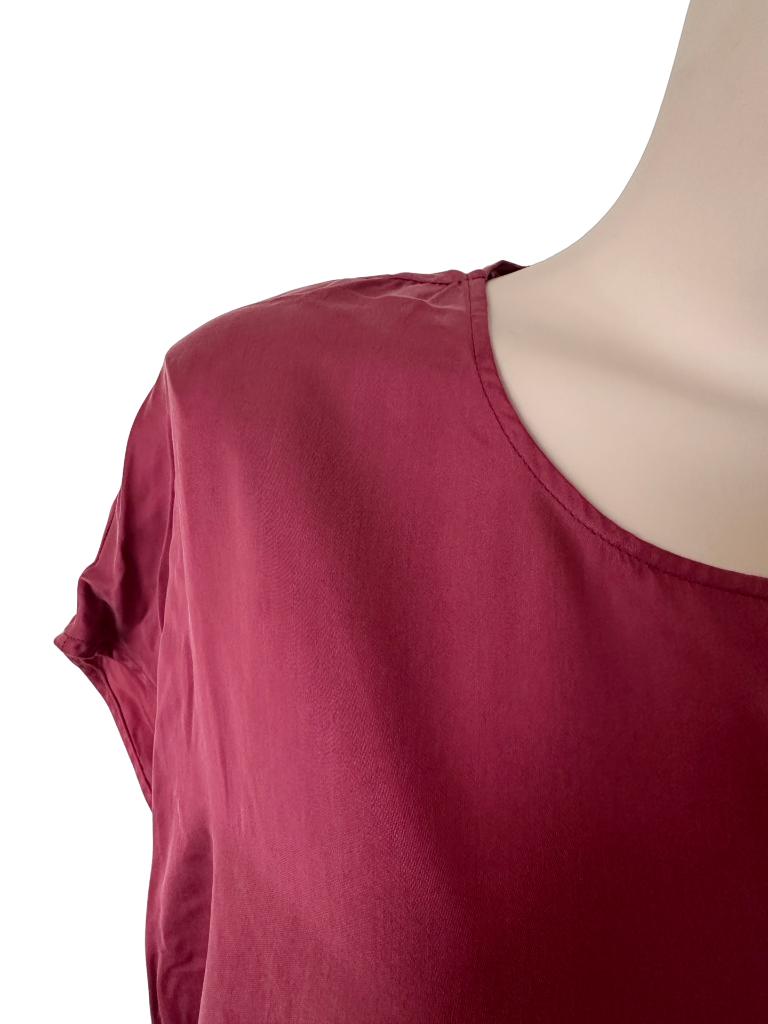 Femmes du Sud jurk S, Ophalen of Verzenden, Zo goed als nieuw, Rood, Onder de knie