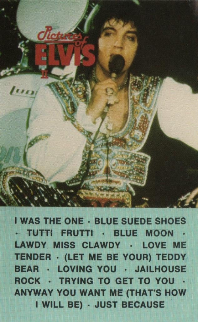 Cassettebandje Elvis Presley – Pictures Of Elvis II, Cd's en Dvd's, Cassettebandjes, Ophalen of Verzenden, Zo goed als nieuw, Pop