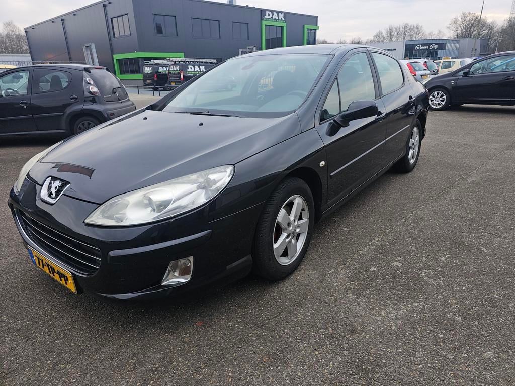 Peugeot 407 1.8-16V Premium, Zwart, 4 cilinders, 1749 cc, Zwart