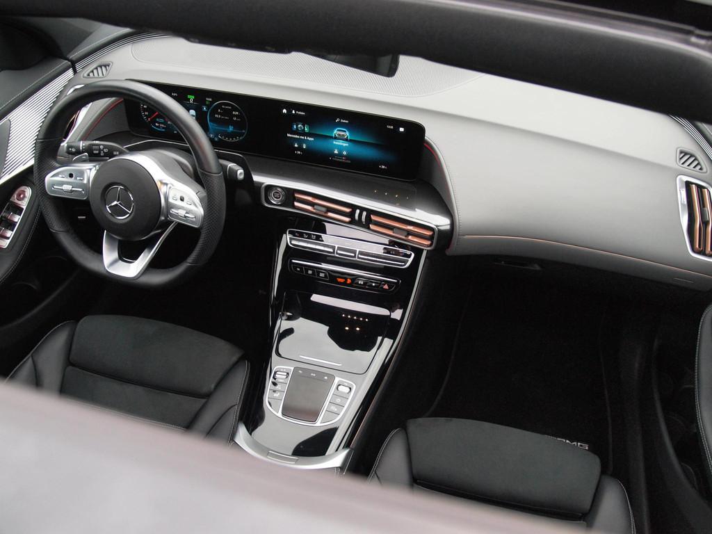 Mercedes-Benz EQC 400 4MATIC Business Solution AMG 80 kWh |, Zwart, 80 kWh, Vierwielaandrijving, 408 pk