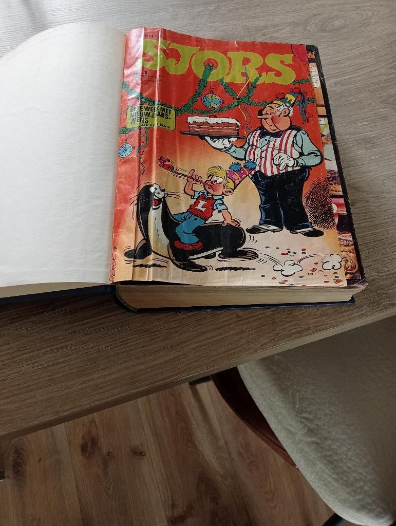 gebonden Sjors, jaargang 1975, Complete serie of reeks, Ophalen, Gelezen, Europa