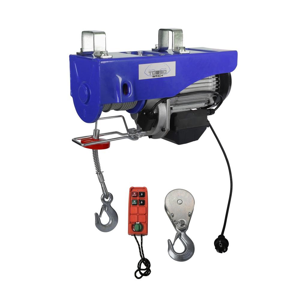 Elektrische takel draadloos 500 / 990kg 230V / Nieuw