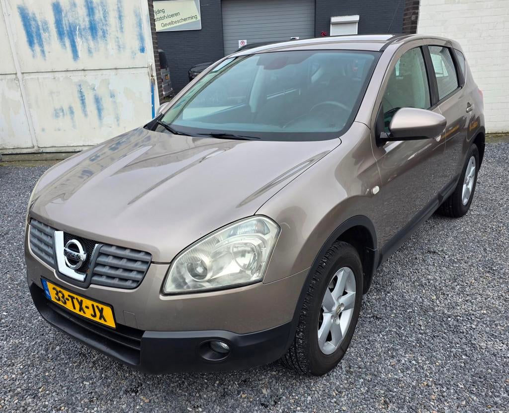 Nissan Qashqai 2.0 Tekna 5 deurs zeer netjes, Voorwielaandrijving, Stof, Gebruikt, Zwart