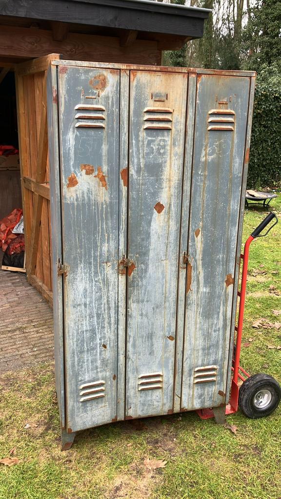 Lockerkast industrieel, Huis en Inrichting, Kasten | Lockerkasten, Ophalen, Gebruikt, Industrieel
