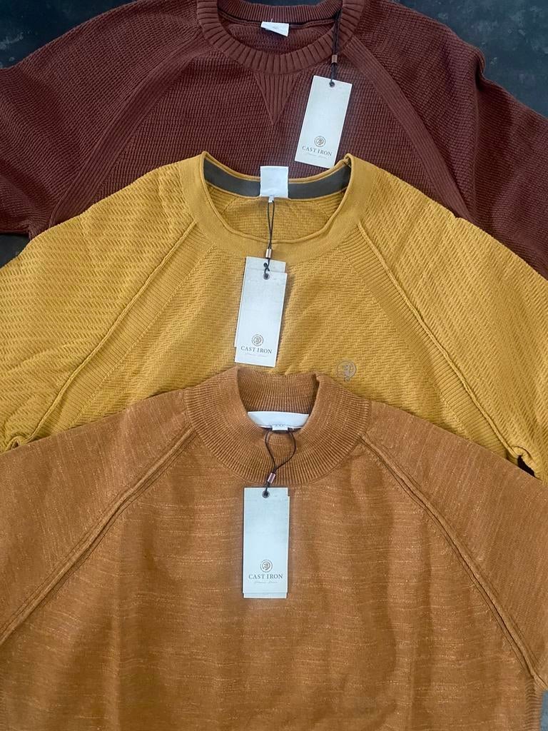 Cast iron Voorjaarstruien trui pakket bundel partij XXL new, Kleding | Heren, Truien en Vesten, Overige kleuren, ., Nieuw, Overige maten
