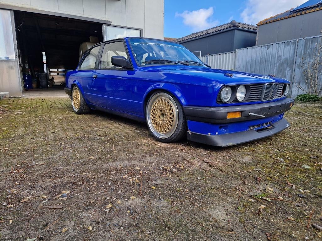 BMW 325 (ex E30 Cup) race auto, Achterwielaandrijving, Blauw, Handgeschakeld, Particulier