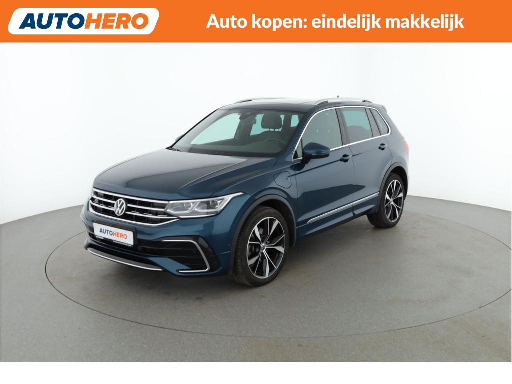 Volkswagen Tiguan 1.4 TSI eHybrid R-Line Business+ l KX42834, Stof, 4 cilinders, Met garantie (alle), Blauw