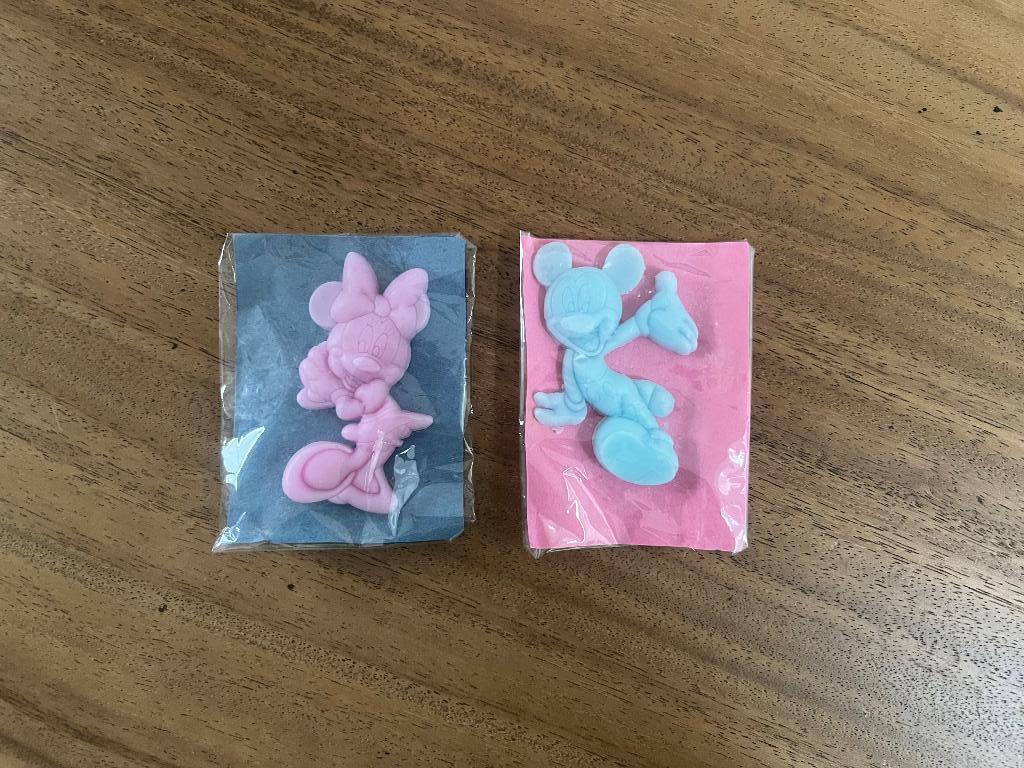 Mickey Mouse en Mini Mouse zeep, Ophalen of Verzenden, Mickey Mouse, Nieuw, Overige typen