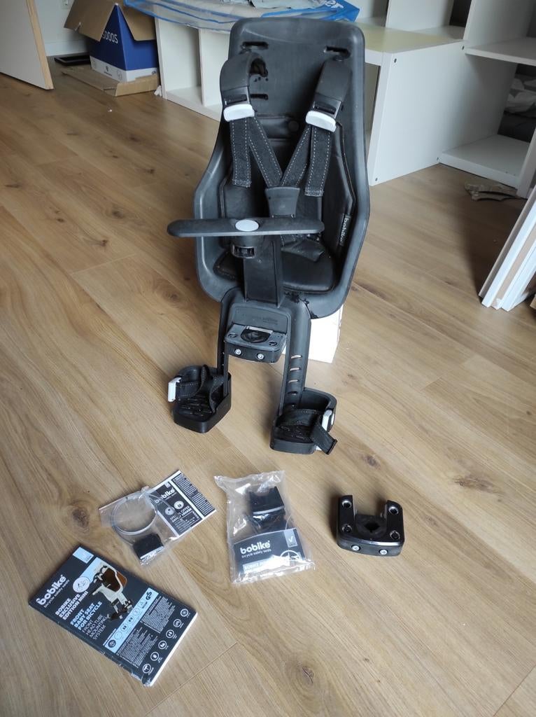 Bobike Exclusive Mini fietsstoeltje voor, Fietsen en Brommers, Fietsaccessoires | Fietsstoeltjes, Ophalen, Bobike, Gebruikt, Voetsteuntjes