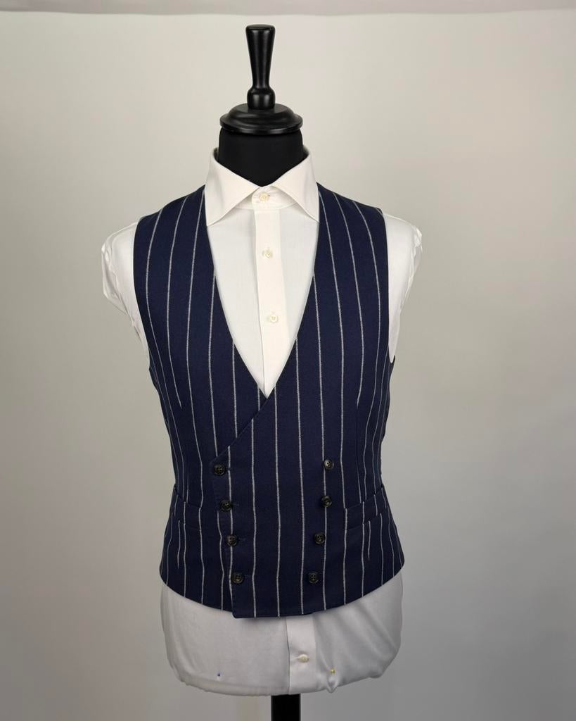 Suitsupply waistcoat 48, Kleding | Heren, Kostuums en Colberts, Ophalen of Verzenden, Zo goed als nieuw, Maat 48/50 (M), Blauw