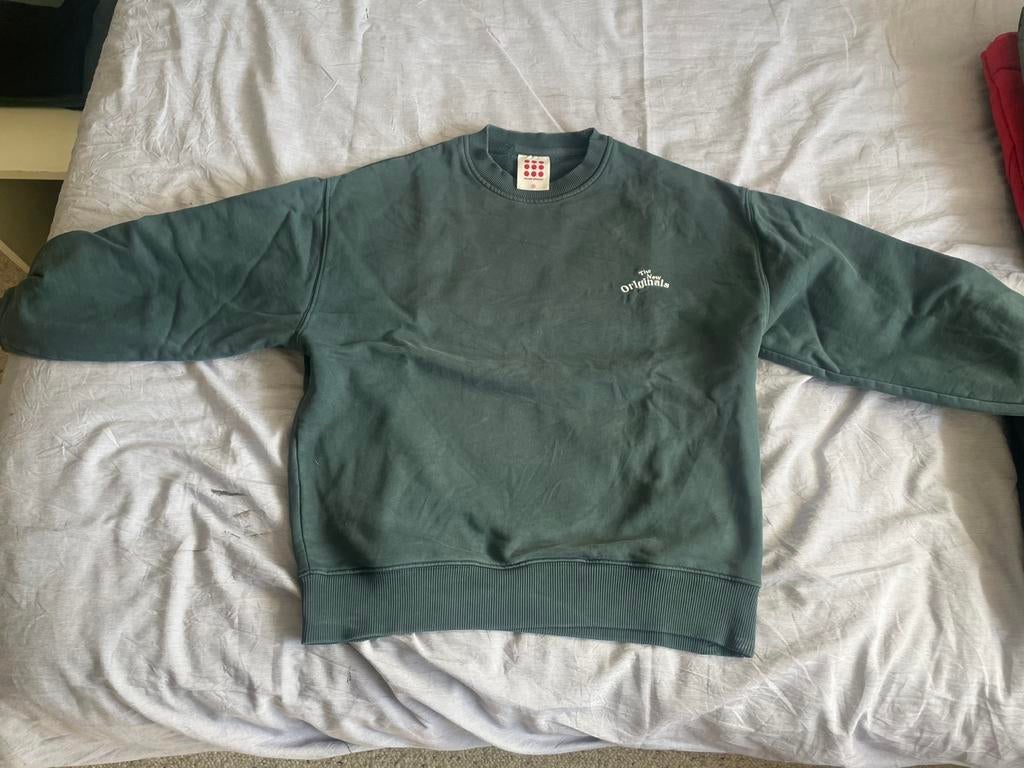 TNO - Crewneck trui - Groen - XS, Ophalen of Verzenden, Gedragen, Maat 46 (S) of kleiner, Groen