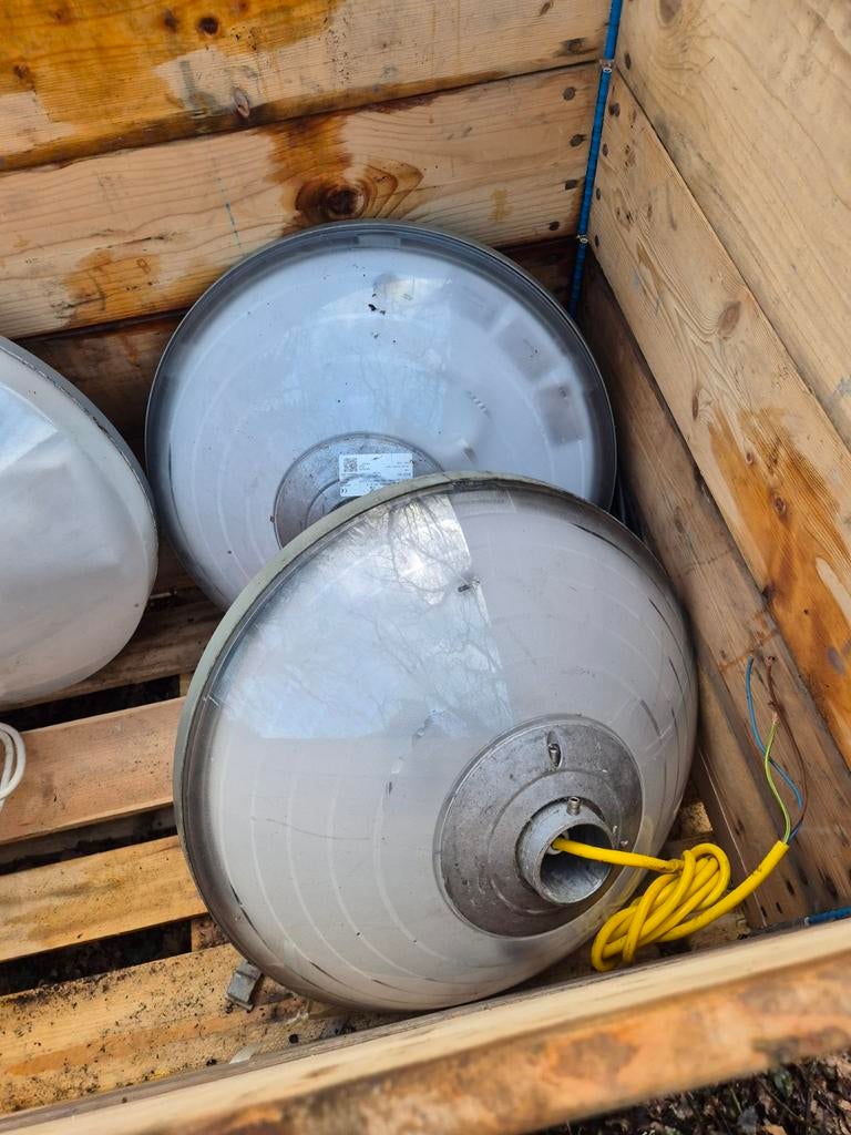 2 x Philips BDS 150 KEGEL led armatuur Mitra  LED, Ophalen, Minder dan 30 watt, Led-lamp